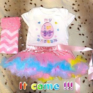 Infants first Easter outfit